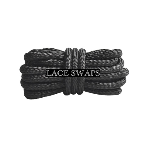 Charcoal 350 Boost Rope Shoelaces