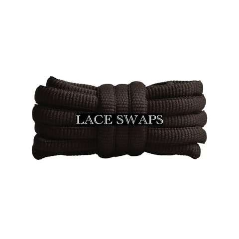 Chocolate Thick SB Dunk Oval Shoelaces