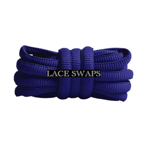 Deep Royal Thick SB Dunk Oval Shoelaces