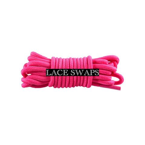 Flamingo Thin Round Classic Shoelaces