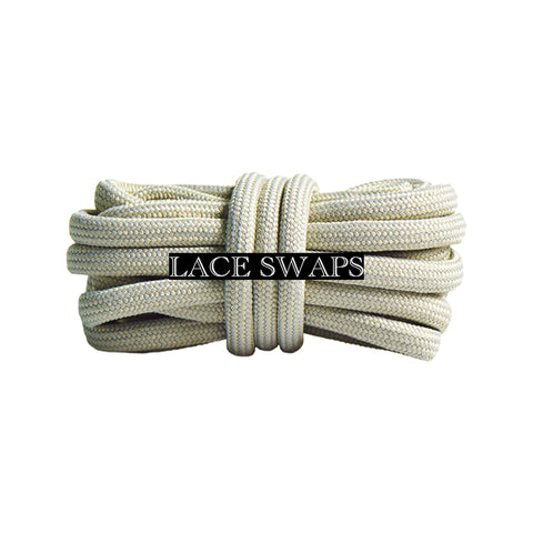Light Grey 350 Boost Rope Shoelaces