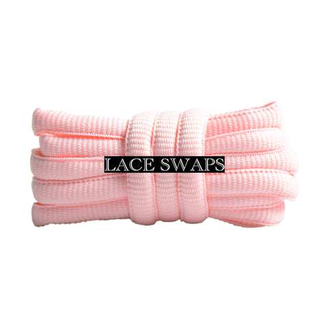 Light Pink Thick SB Dunk Oval Shoelaces