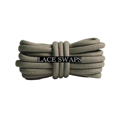 Muted Sage 350 Boost Rope Shoelaces