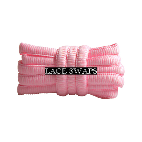 Pink Thick SB Dunk Oval Shoelaces