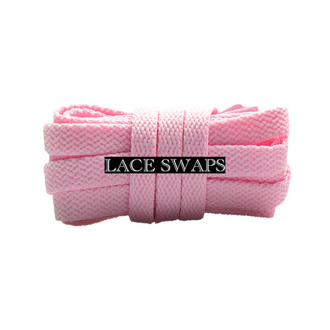 Pink Eclipse Premium Flat Classic Shoelaces