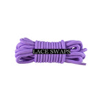 Purple Dragon Thin Round Classic Shoelaces