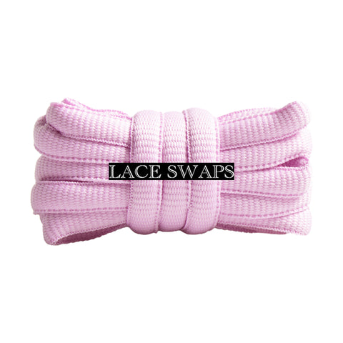 Soft Lavender Thick SB Dunk Oval Shoelaces