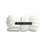 White 350 Boost Rope Shoelaces