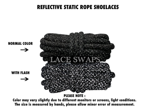 Rope Static Reflective Shoelaces