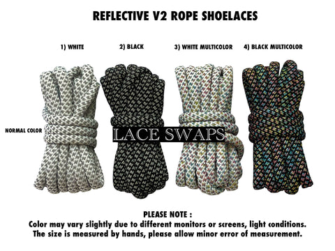 Rope V2 Reflective Shoelaces