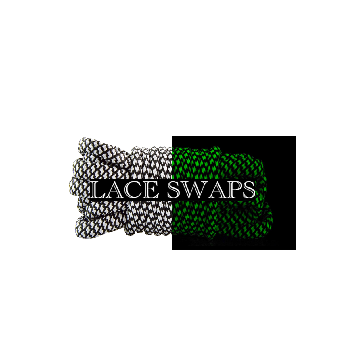 Two Tone Dual Pattern Classic Shoelaces