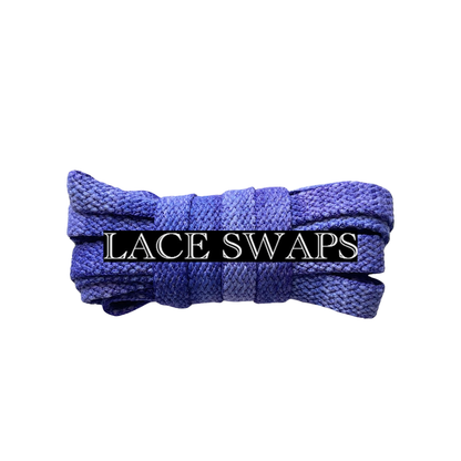 Vintage Tie Dye Faded Shoelaces