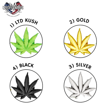 Marijuana 420 Shoelace Tags