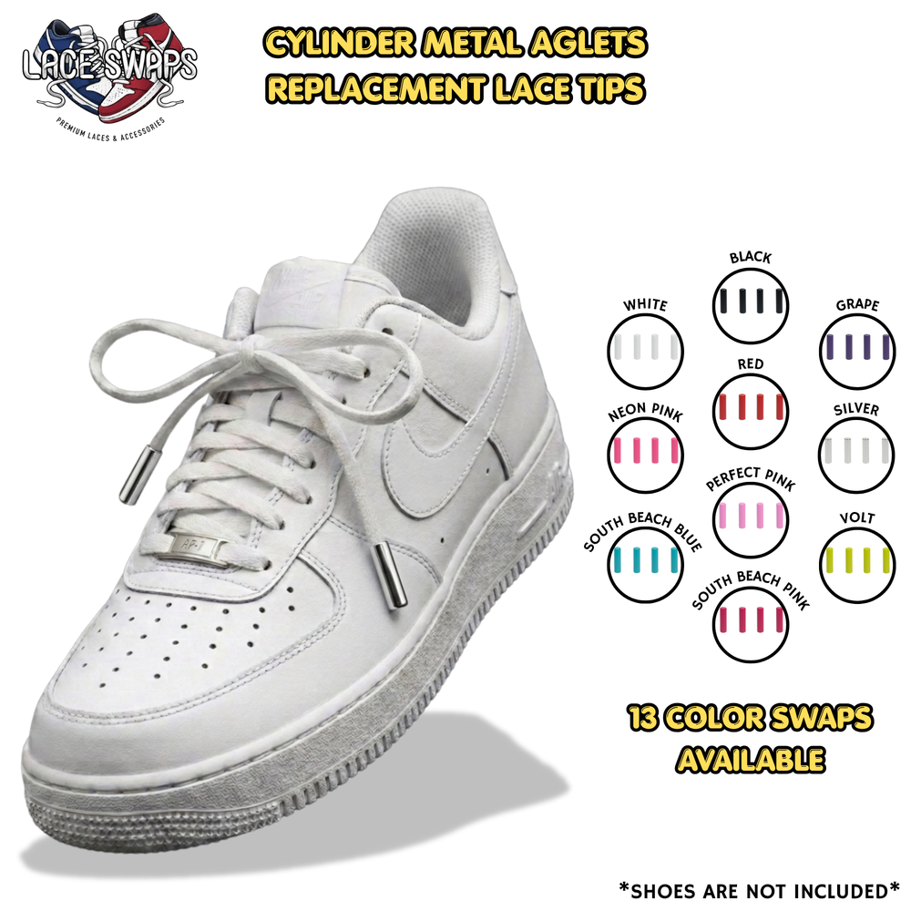 Cylinder Metal Screw On Metal Aglets