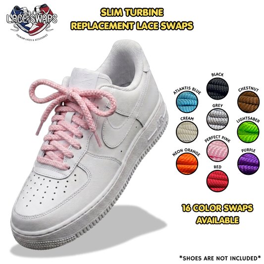 Slim Turbine Shoelaces