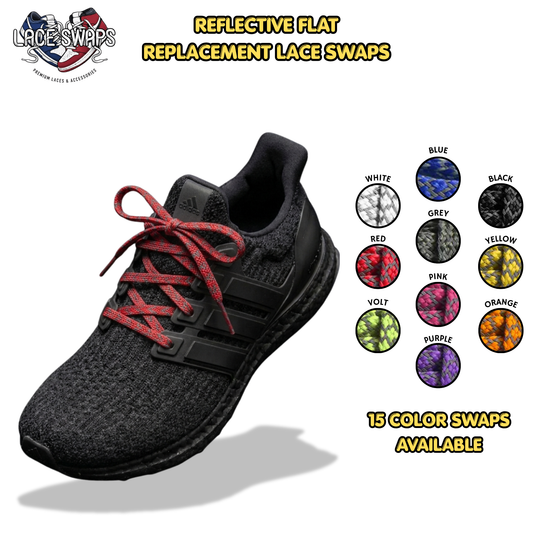 Reflective Flat Classic Shoelaces