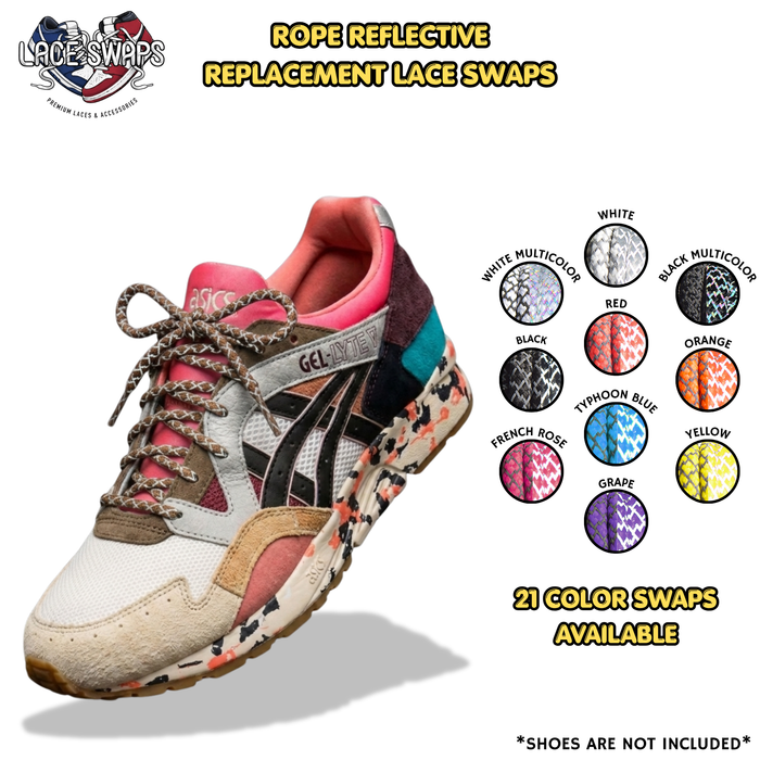 Rope Reflective Shoelaces