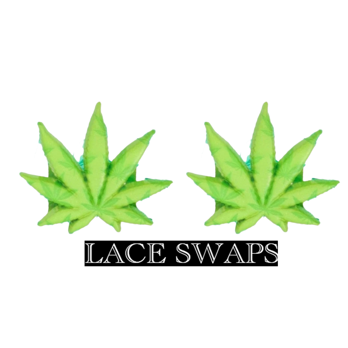 Marijuana 420 Shoelace Tags