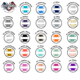 Small Blank 1.25 Lace Tags