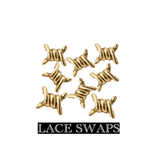 Barbed Wire Lace Tags
