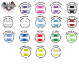 Small Blank 1.25 Lace Tags
