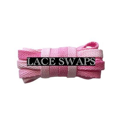 Vintage Tie Dye Faded Shoelaces