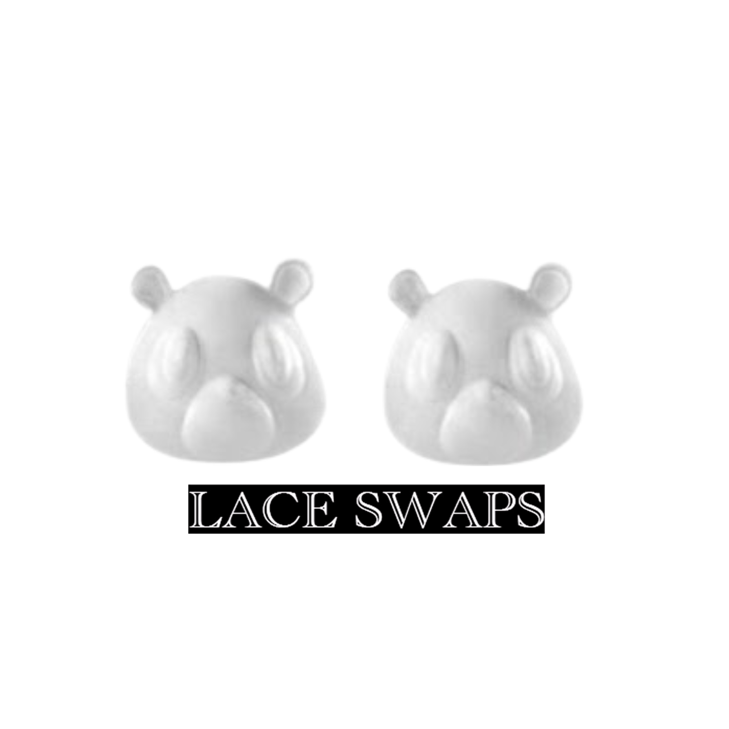 Bear Metal Lace tags