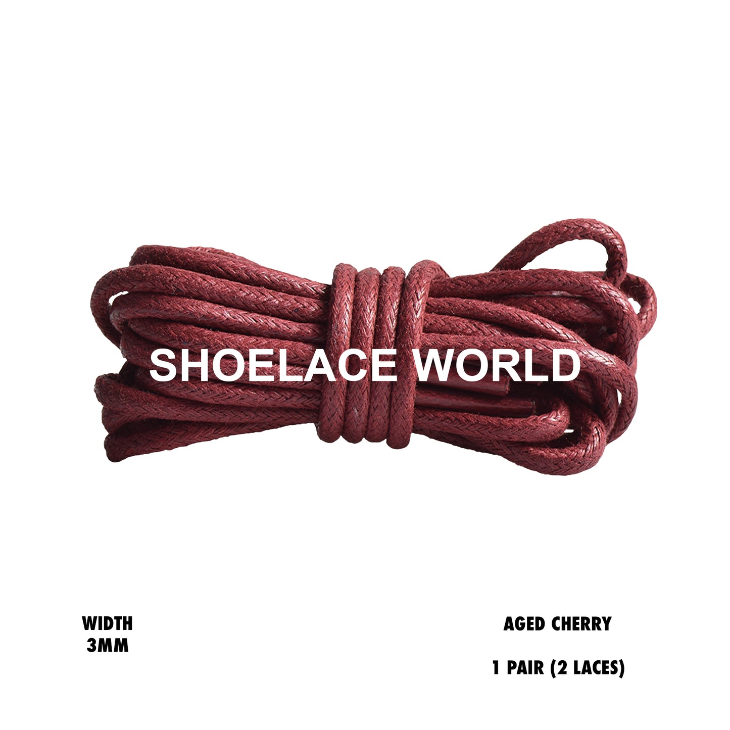 Wax Thin Rope Shoelaces