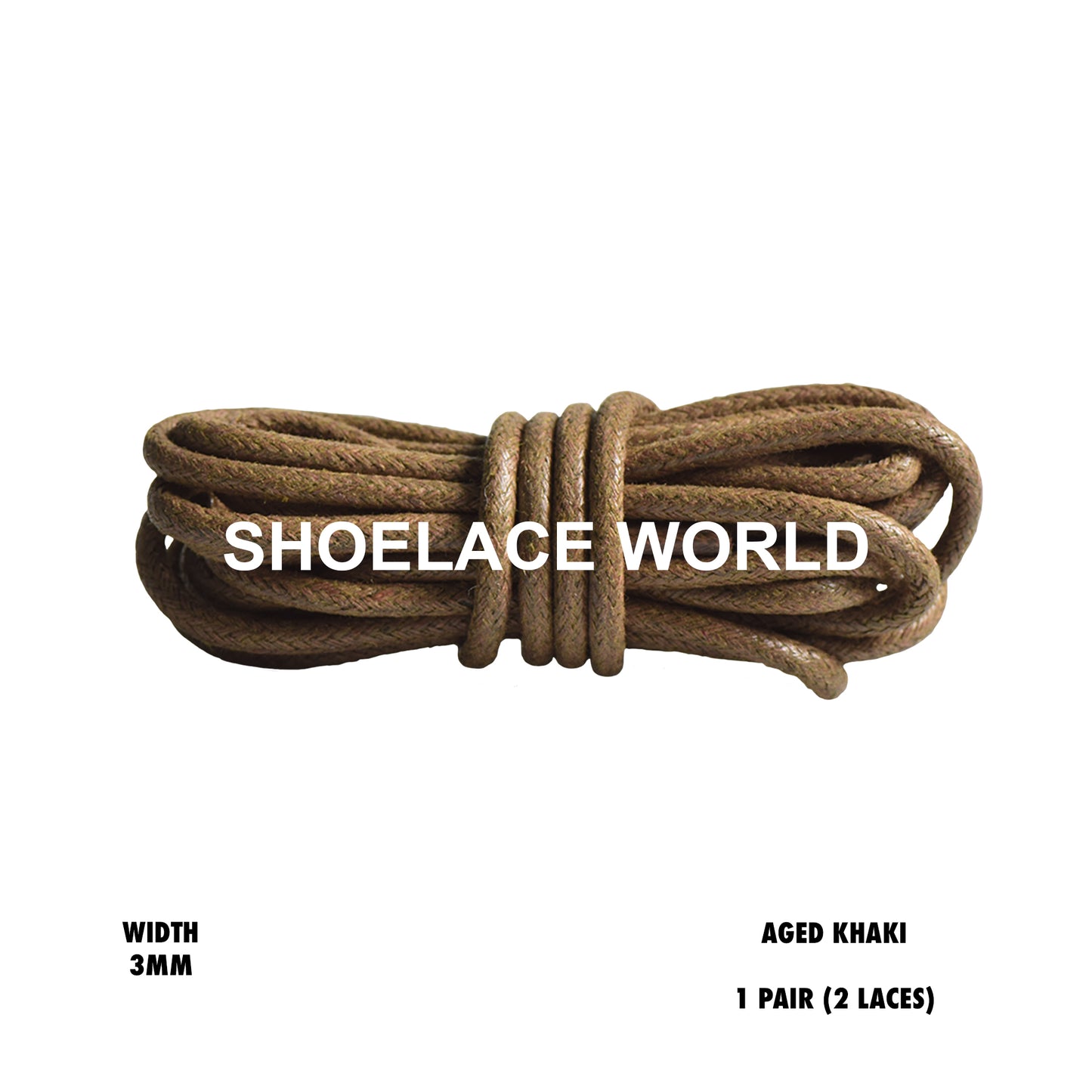 Wax Thin Rope Shoelaces