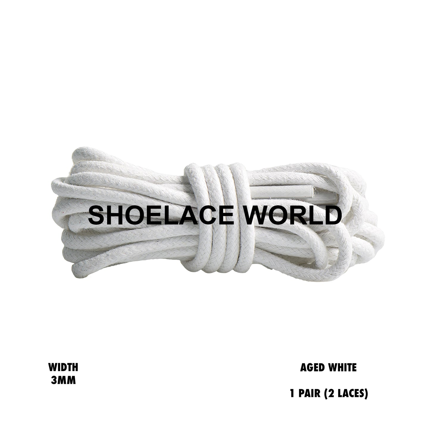 Wax Thin Rope Shoelaces