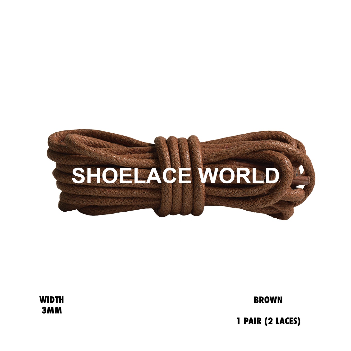 Wax Thin Rope Shoelaces