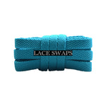 Cerulean Premium Flat Classic Shoelaces