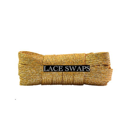 Flat Glitter Wide Shoelaces