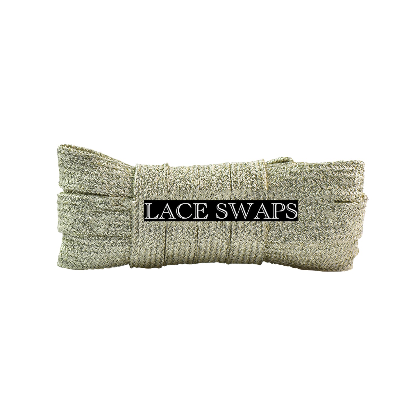 Flat Glitter Wide Shoelaces