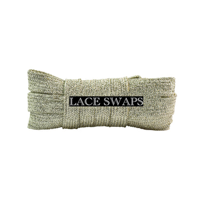 Flat Glitter Wide Shoelaces