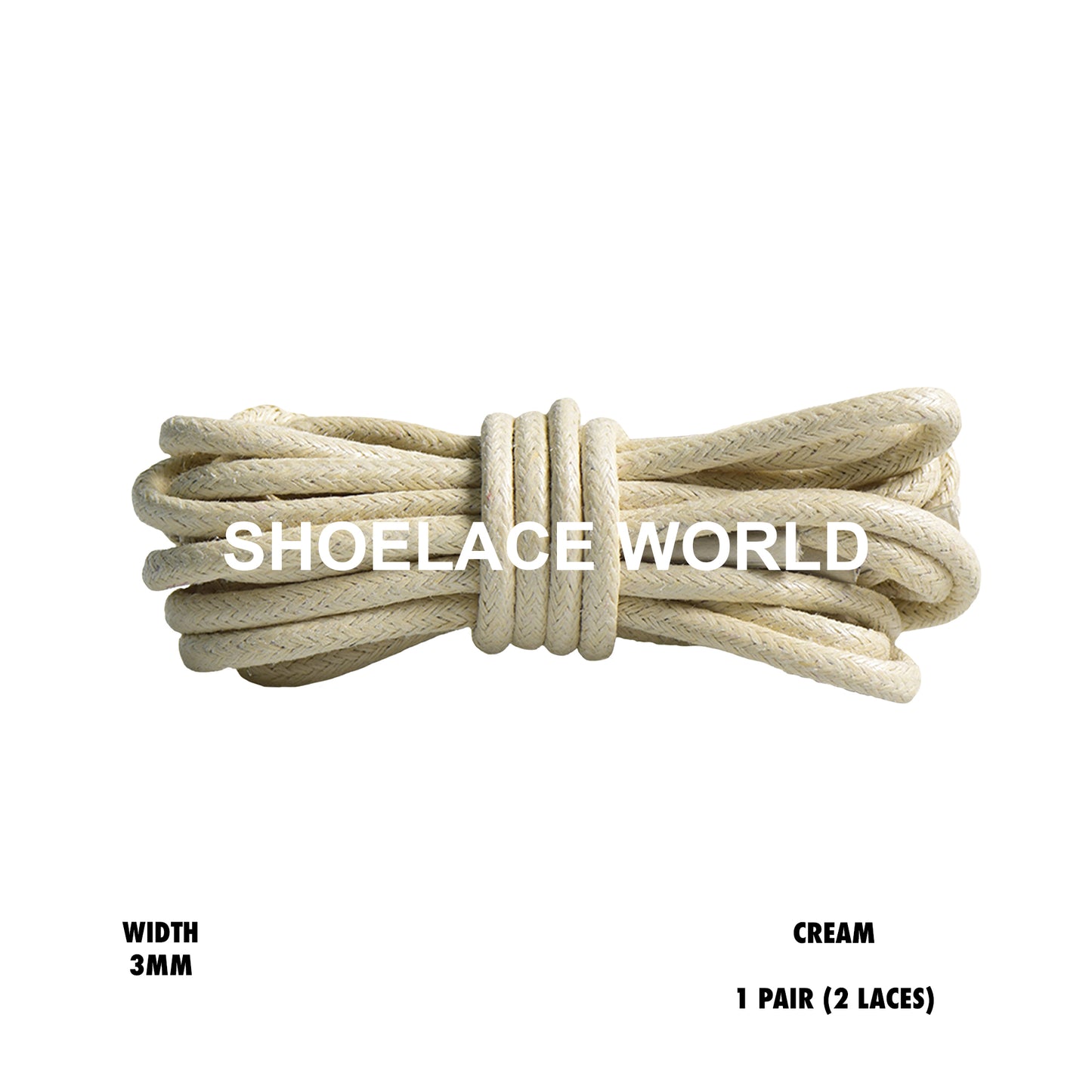 Wax Thin Rope Shoelaces