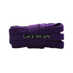 Deep Purple Premium Flat Classic Shoelaces