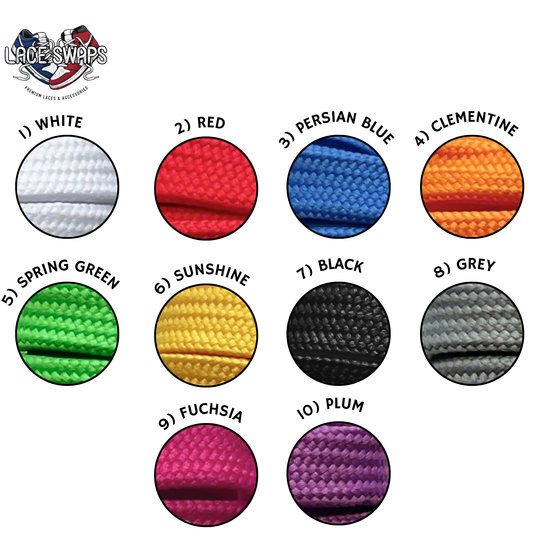Double Layer Flat Hollow Shoelaces