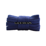 Faded Navy Premium Flat Classic Shoelaces
