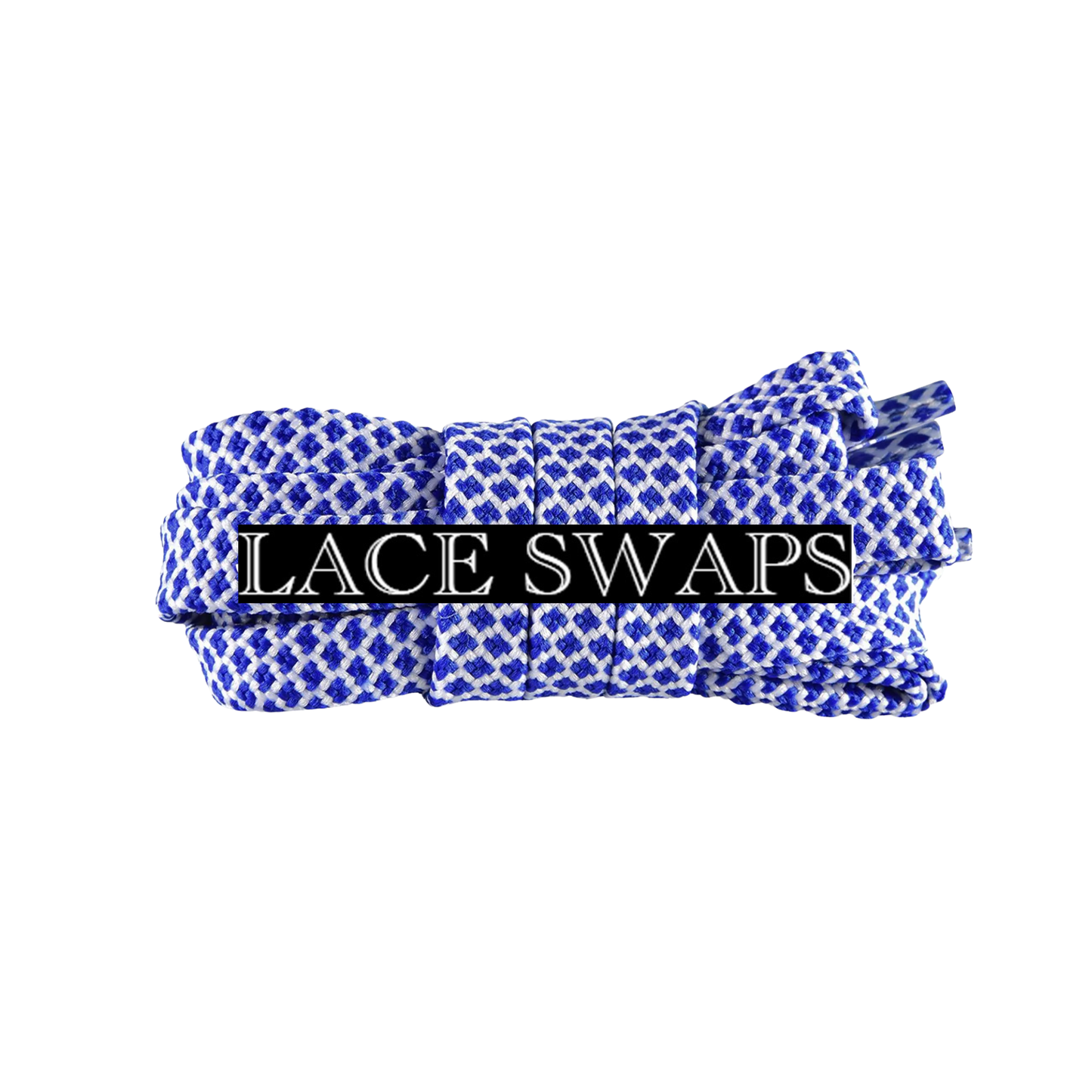 Honeycomb Two Tone Flat Shoelaces