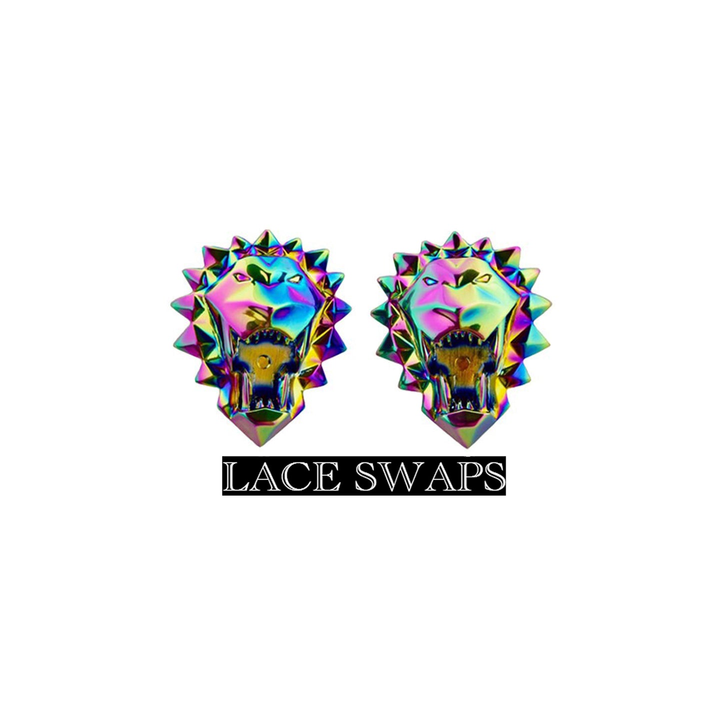 Roaring Lion Lace Tags