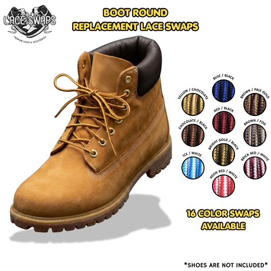 Boot Round Shoelaces