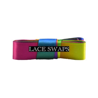 Flat Premium Quality Satin Shoelaces