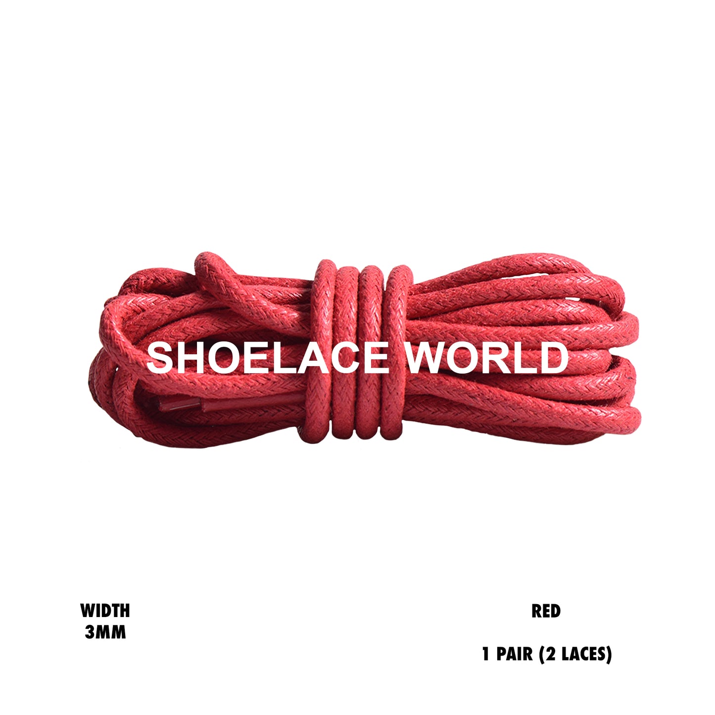 Wax Thin Rope Shoelaces
