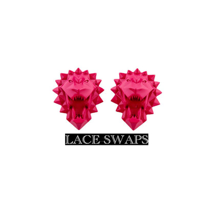 Roaring Lion Lace Tags