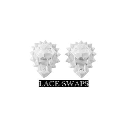 Roaring Lion Lace Tags