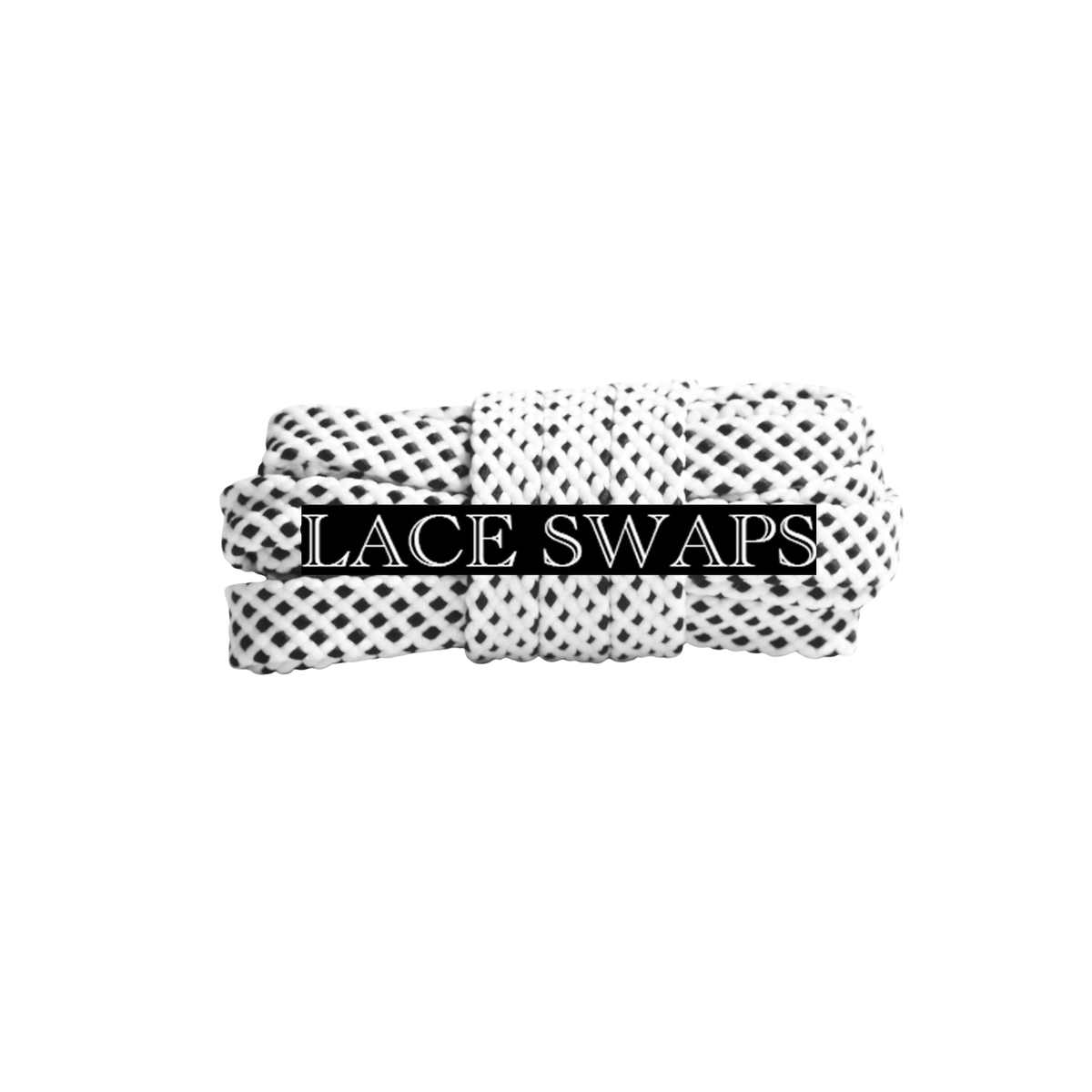 Dot Pattern Flat Shoelaces