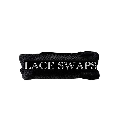 W-Threaded Pattern Premium Double Layer Flat Shoelaces