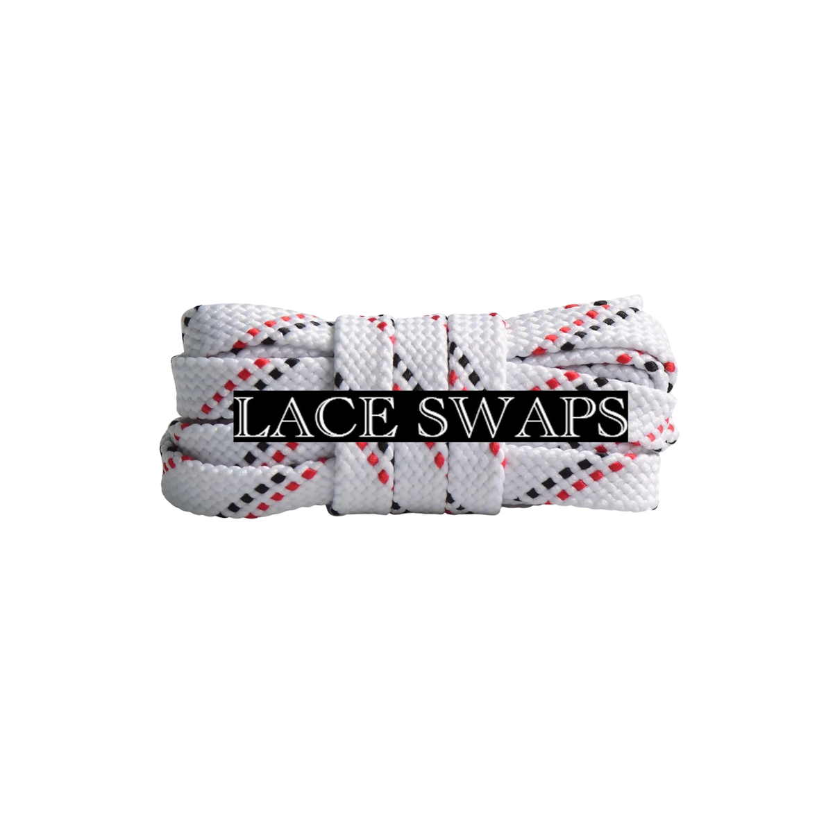 Pattern Flat Double Threaded Shoelaces