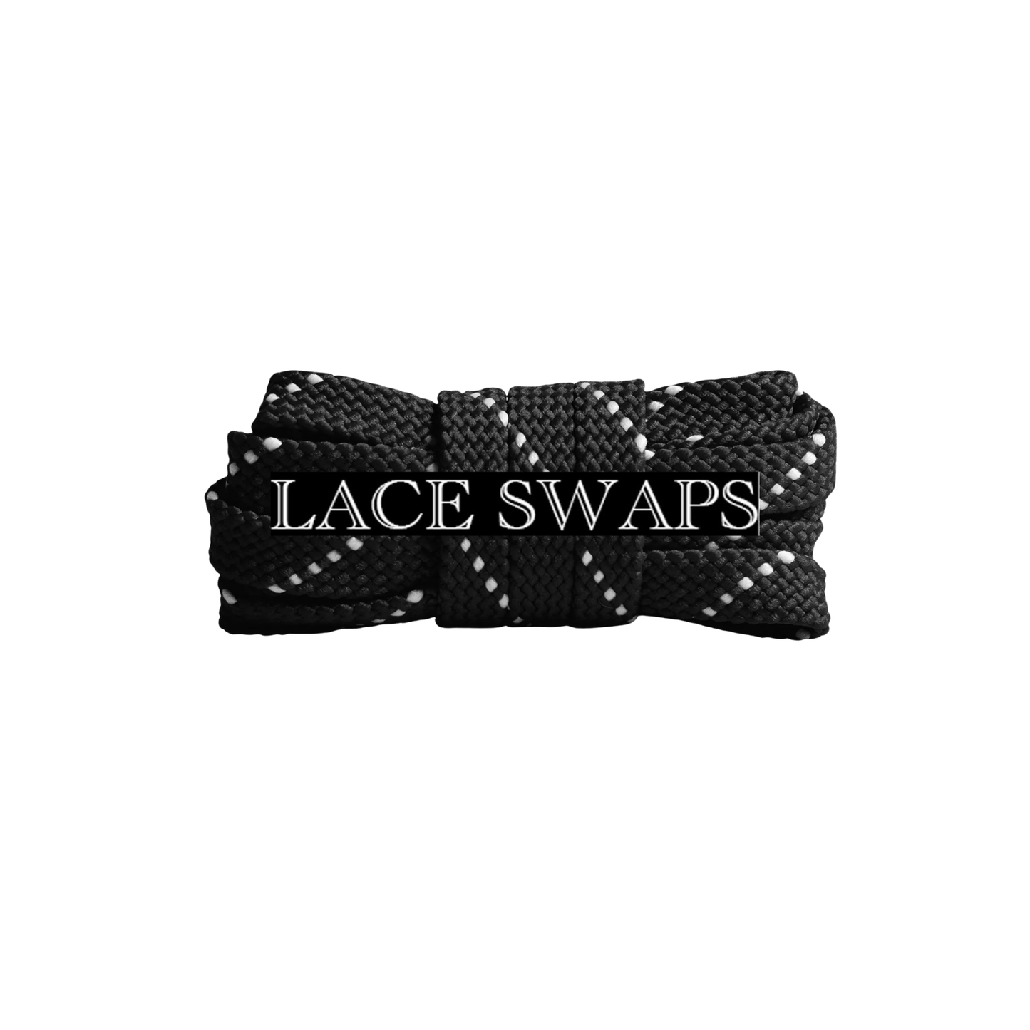 Pattern Flat Double Threaded Shoelaces